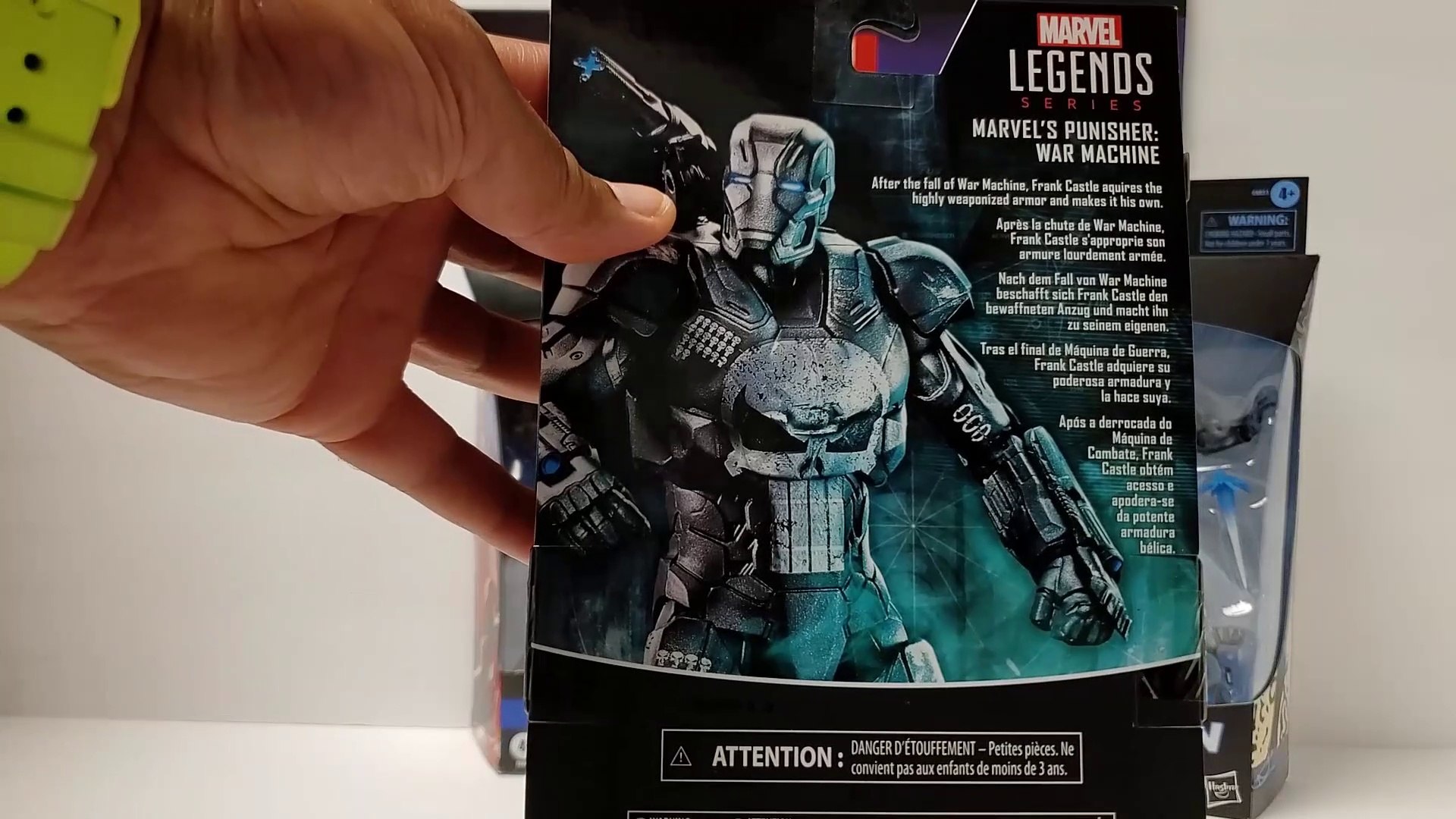 Foxy Unboxy Marvel Legends War Machine Punisher