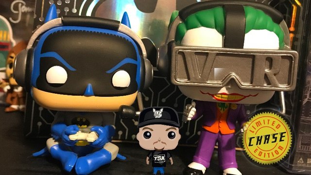 Batman & The Joker DC Funko Pop Chase Gamestop Gamer Exclusive Mystery Box Vinyl Figures Detailed Review