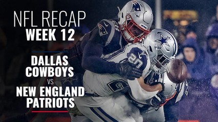 Week 12: Cowboys v Patriots