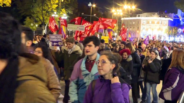 Madrid clama contra la violencia machista