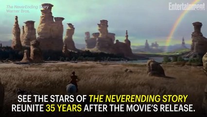 See The NeverEnding Story's Atreyu and Childlike Empress Reunite 35 Years After Movie's Release