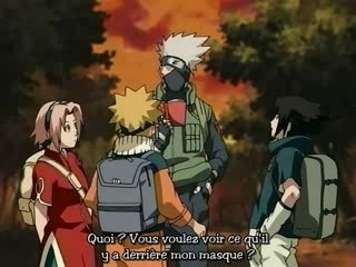 Le vrai visage de kakashi