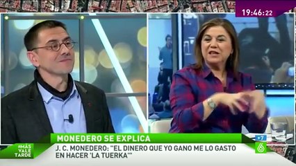 De cuando Monedero decía que había que pagar impuestos y ser honrado
