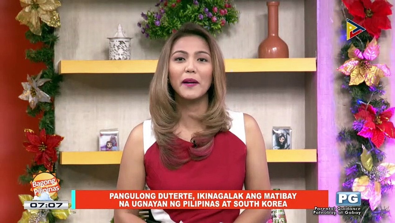 NEWS & VIEWS: Pres. #Duterte, ikinagalak ang matibay na ugnayan ng Pilipinas at South Korea