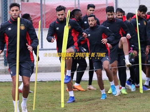 الترجي الرياضي التونسي استأنف ظهر اليوم التمارين Espérance Sportive de Tunis