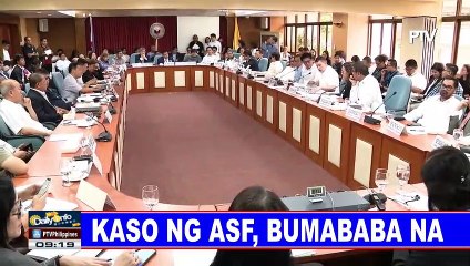 Bumaba na ang mga Kaso ng ASF sa Pilipinas 🐖