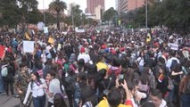 Bogotá vive su quinta jornada de protestas contra las políticas del presidente Duque