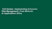 Full Version  Implementing Enterprise Risk Management: From Methods to Applications (Wiley