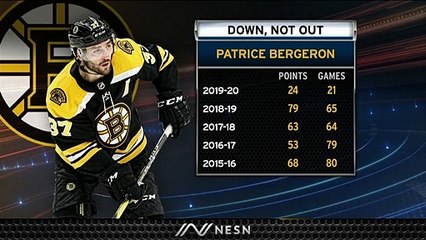 Patrice Bergeron's Numbers Remain Consistent For Bruins Over Years