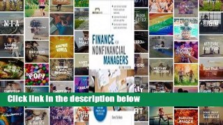 Full Version  Finance for Nonfinancial Managers  For Kindle