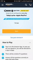 Amazon daily quiz answer