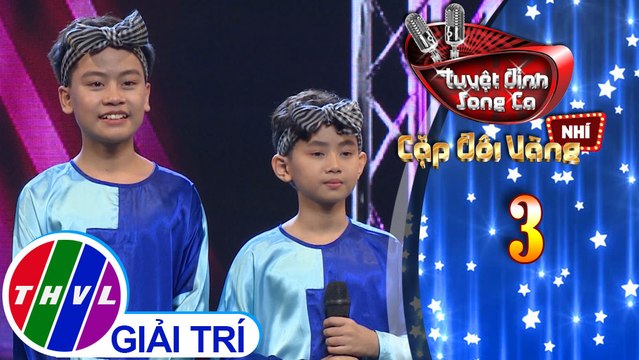Tuyệt đỉnh song ca - Cặp đôi vàng nhí | Tập 3[3]: Lk Lúa mùa duyên thắm... - Tấn Bảo, Thái Hà