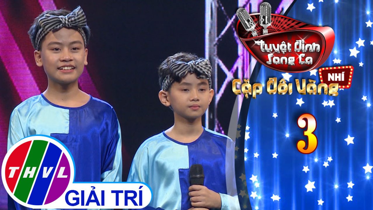Tuyệt đỉnh song ca - Cặp đôi vàng nhí | Tập 3[3]: Lk Lúa mùa duyên thắm... - Tấn Bảo, Thái Hà