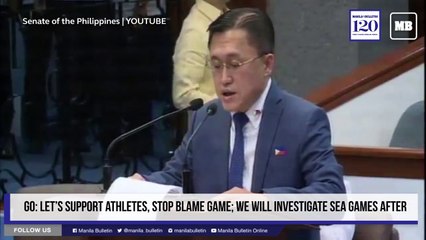 Go: Let’s support athletes, stop blame game; we will investigate SEA Games after