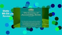 Dictionary of Accounting Terms, 6th Ed (Barron s Business Dictionaries)  Review