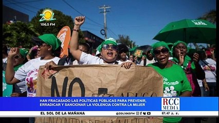 Maria Elena: Han fracasado las políticas publicas para  erradicar  la violencia contra la mujer