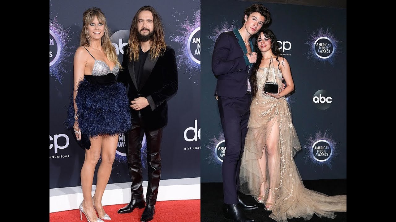American Music Awards: Heidi Klum, Camila Cabel...