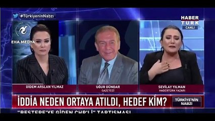 Uğur Dündar canlı yayında adı geçer geçmez o iddiayı yalanladı