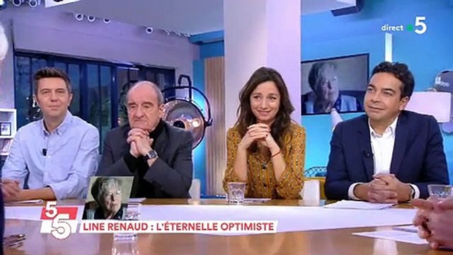 La gorge nouée, Line Renaud revient pour la première fois à la télé depuis son accident en juin dernier : Je suis très émue parce que je vous retrouve