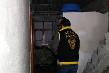 Adana'da 50 firariye şafak vakti baskın