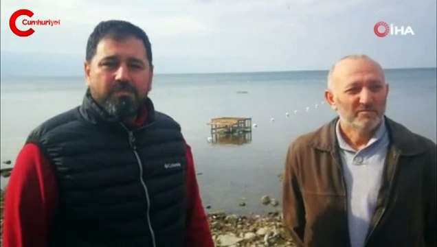 Türkiye'de ilk olduğu açıklanmıştı! Suların çekilmesiyle görülmeye başlandı