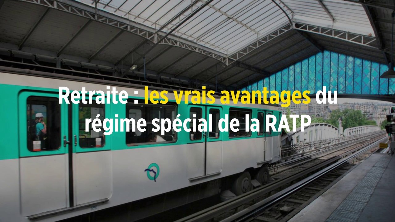 Retraite : les vrais avantages du régime spécial de la RATP - Vidéo ...
