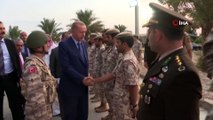 Cumhurbaşkanı Erdoğan, Türk Katar Birleşik Müşterek Kuvvet Komutanlığını Ziyaret Etti