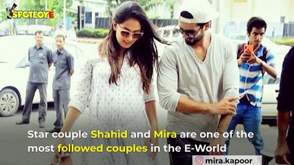 Mira Rajput And Shahid Kapoor Channelise Their Inner Kid As They Brace Themselves For The Week