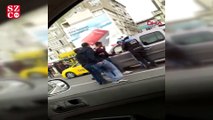 Fatih'te trafikteki kavgayı zabıta ayırdı
