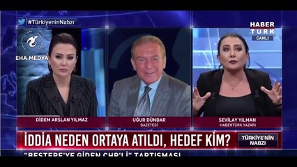 Uğur Dündar ile Sevilay Yılman canlı yayında tartıştı!