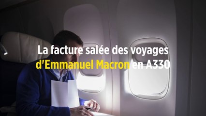 La facture salée des voyages d'Emmanuel Macron en A330