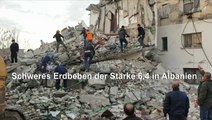 Schweres Erdbeben in Albanien