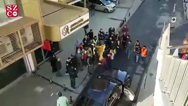 Patron işçilerin üzerine araba sürdü!