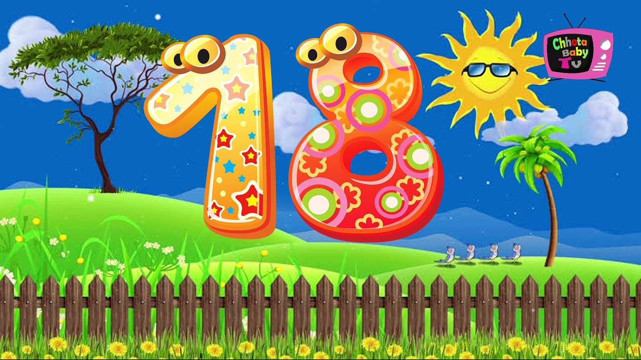 Learn Numbers 1 to 20 | Learn Counting Numbers | Chhota Baby TV Nursery Rhymes