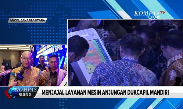 Keren! Mesin ATM Kependudukan, Cetak Mandiri e-KTP, KK, dan Akta