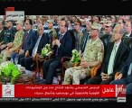 السيسي يشاهد فيلما تسجيليا خلال افتتاح مشروعات فى بورسعيد
