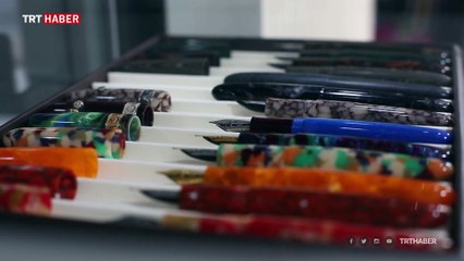 Türkiye’nin tek el yapımı dolma kalem üreticisi