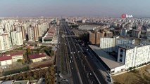 Diyarbakır'ın metropolleri aratmayan lüks yapıları havadan görüntülendi