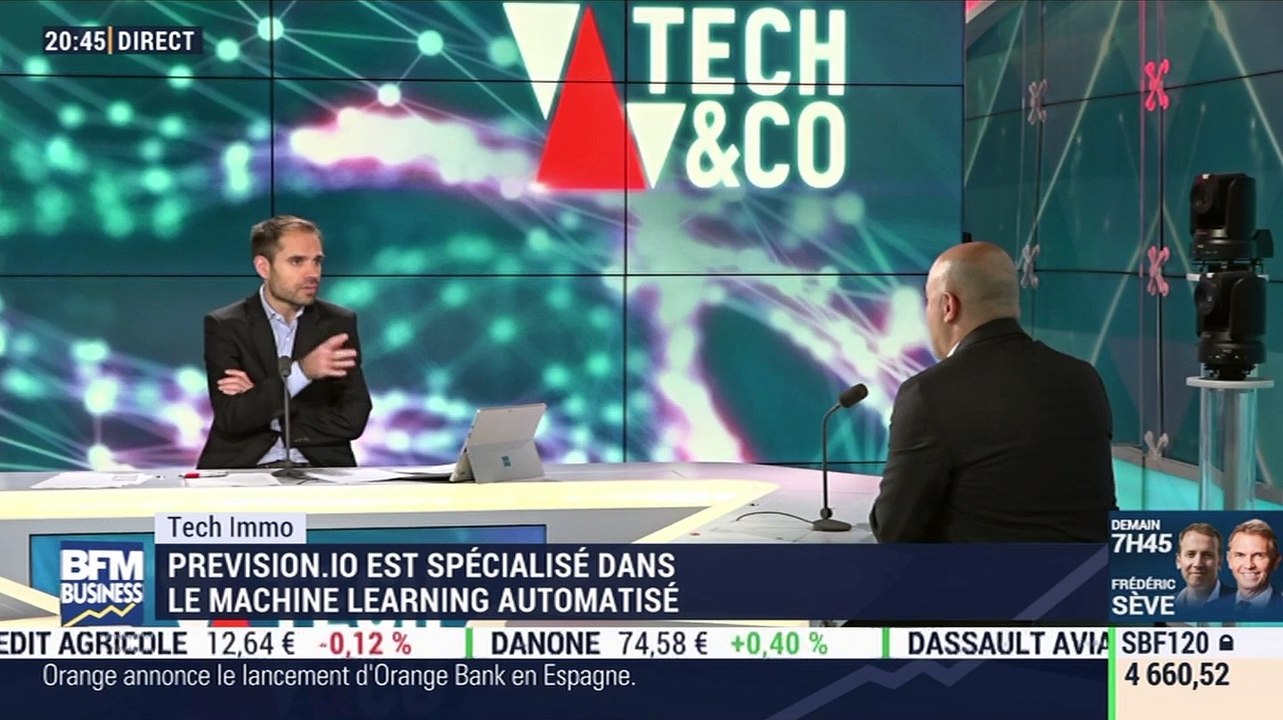Tech Immo: Préeision.io est spécialisé dans le machine learning automatisé - 25/11