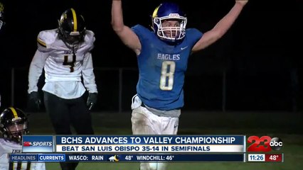 BCHS moving on to semifinals after 35-14 win over San Luis Obispo