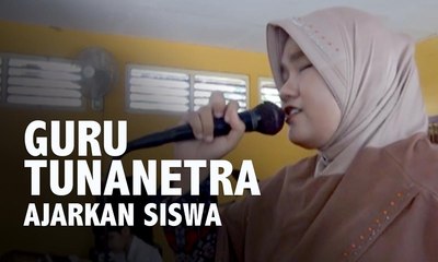 Guru Tunanetra Ajar Siswa Nyanyi dalam Berbagai Bahasa, dari Jerman Hingga Mandarin