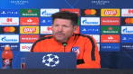 Groupe D - Simeone : "Ronaldo, c'est le numéro 1"