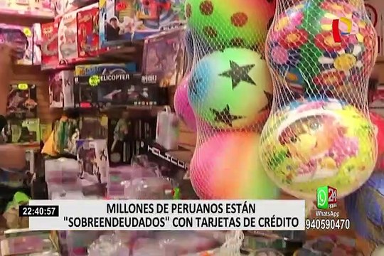 El insostenible sobreendeudamiento de las familias peruanas por las tarjetas de crédito