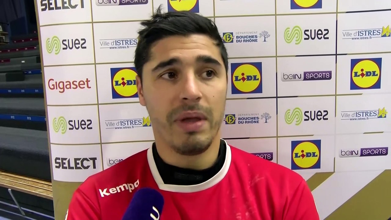 Guillaume Crepain avant Istres Provence Handball - Ivry