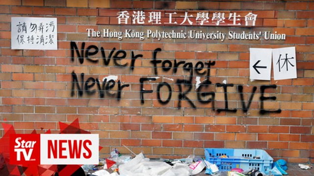 Hong Kong campus protester: ‘No need to worry too much’