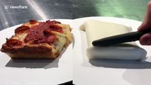 Talented US baker creates incredibly realistic pizza - that's actually cake
