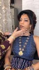 Make over for a new bride Preeti going for a family wedding