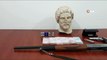 Tekirdağ’da Roma dönemine ait heykel başı ele geçirildi: 8 gözaltı