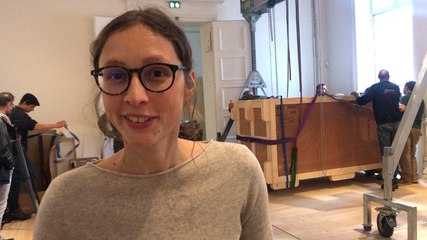 Déménagement de la dernière œuvre du musée