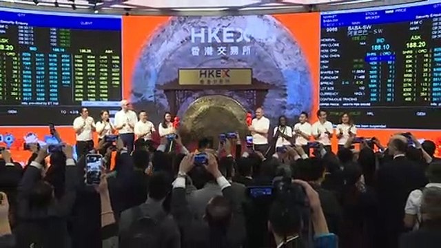 Bolsa de Hong Kong recibe eufórica a gigante tecnológico chino Alibaba
